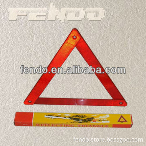 car safety traffic warning triangle sign